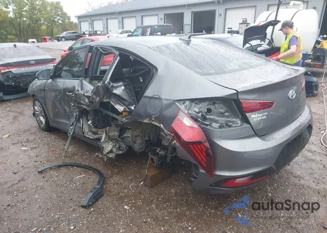 2020 Hyundai Elantra Sel z USA, uszkodzony, nr VIN 5NPD84LF3LH540046